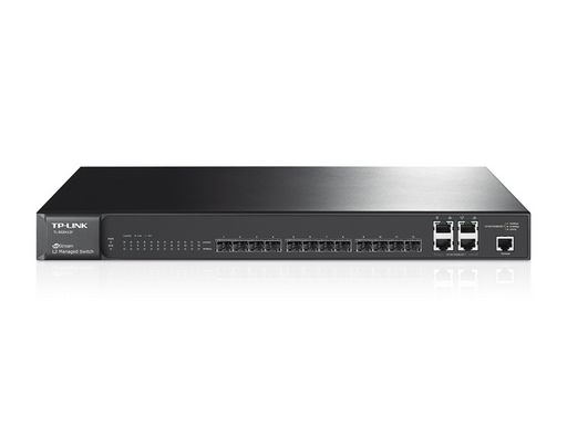 GIGABIT SFP L2 MANAGED SWITCH WITH 4 COMBO 1000BASE-T PORTS TP-LINK