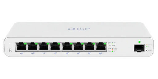 UISP ROUTER 8-PORT GIGABIT PoE WITH SFP
