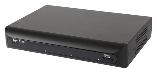 4 WAY COMPONENT VIDEO SWITCHER - WITH REMOTE