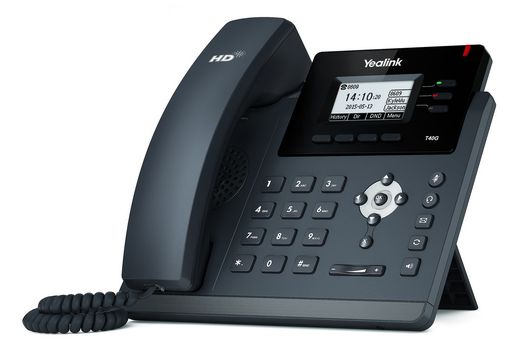 Yealink SIP-T40G Ultra Elegant IP Phone (Power adapter optional)