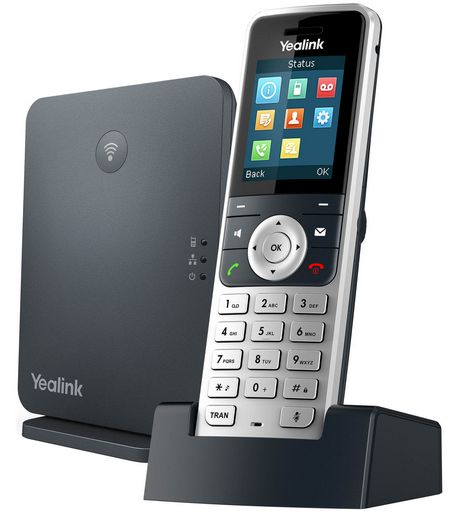 Yealink W53P Wireless DECT Solution including W60B Base Station and 1 W53H Handset