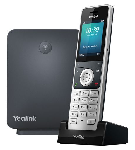 Yealink W60P Wireless DECT Solution including W60B Base Station and 1x W56H Handset