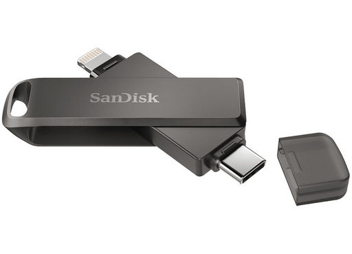 SANDISK iXPAND FLASH DRIVE - LIGHTNING® / USB-C