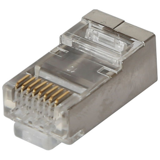 CAT6A EZ THROUGH TYPE FTP CRIMP PLUG