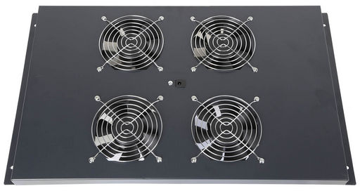 FOUR FANS IN A METAL PANEL