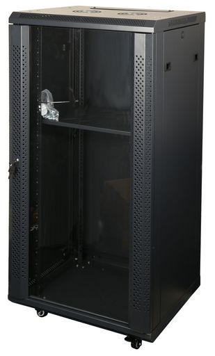 RACK CABINETS [RWC] - GLASS DOOR WITH VENTS