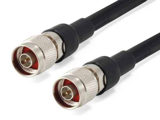 5m Antenna Cable CFD-400 N Male Plug to N Male Plug Indoor/Outdoor - Level1