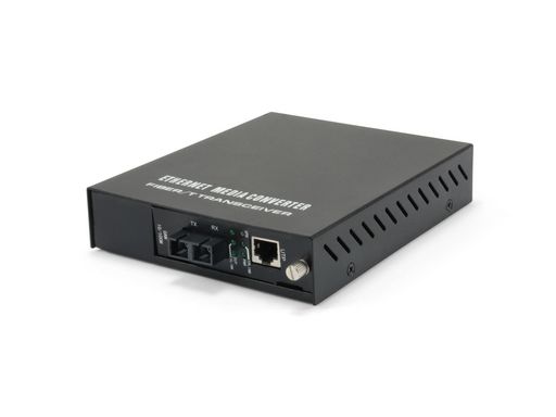 RJ45 to SC Managed Fast Ethernet Media Converter Single-Mode Fiber 20km - Level1