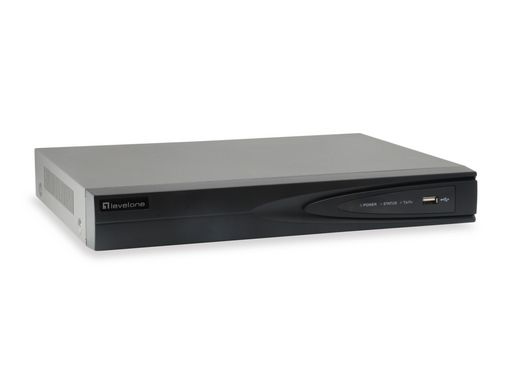 4-Channel PoE Network Video Recorder 4 PoE Outputs H.265/264 - Level1
