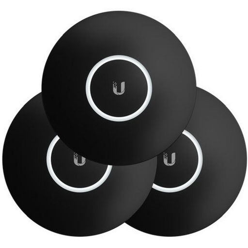 Ubiquiti Black Design Upgradable Casing for nanoHD, 3-Pack