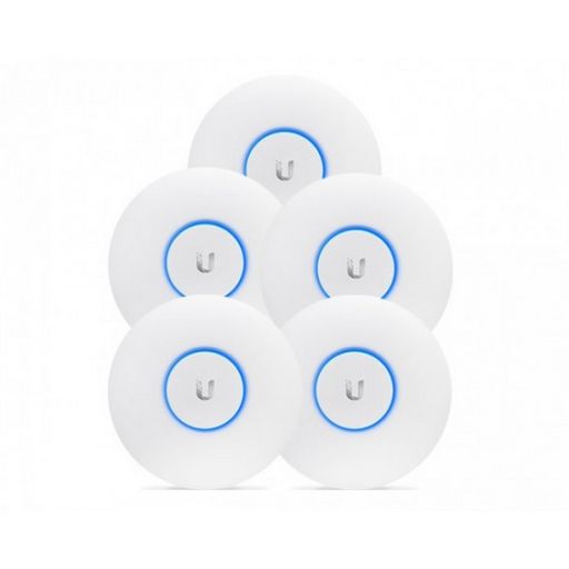 Ubiquiti Compact 802.11ac Wave2 MU-MIMO Enterprise Access Point, 5-Pack (*PoE injector is not included)