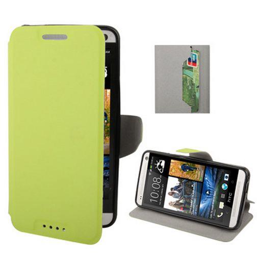 <OLD>HTC ONE M7 SLIM HORIZONTAL FLIP LEATHER CASE  BRUSHED TEXTURE