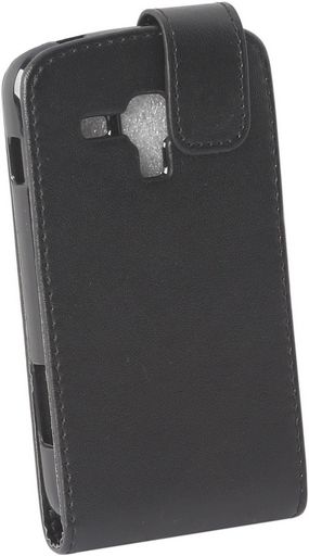 VERTICAL FLIP LEATHER CASE FOR GALAXY S DUO