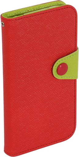 <NLA>ULTRA SLIM DUAL COLOUR FLIP CASE WITH CARD HOLDER & STAND