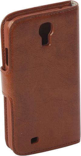 GALAXY S4 CRAZY HORSE LEATHER WALLET CASE WITH CARD HOLDER