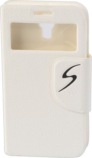<OLD><NLA>GALAXY S4 S-TYPE LEATHER CASE WITH CALLER ID SPACE