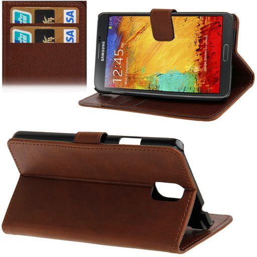 HORIZONTAL FLIP LEATHER CASE WITH CARD HOLDER & STAND