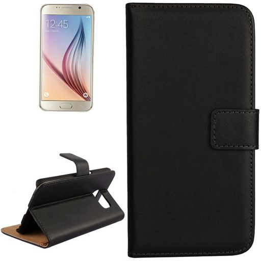 GENUINE LEATHER CASE WITH CARD HOLDER FOR GALAXY S6