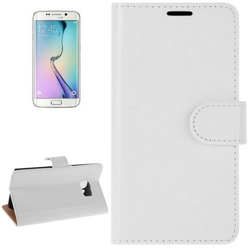 LEATHER CASE WITH CARD HOLDER & STAND FOR GALAXY S6 EDGE
