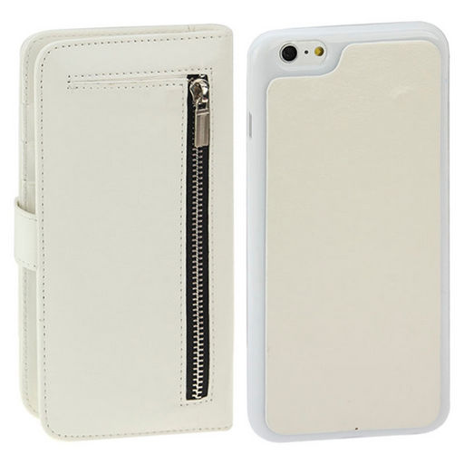WALLET CASE WITH REMOVABLE TPU PHONE HOLDER FOR iPHONE 6S PLUS