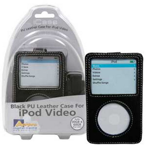 LEATHER CASE FOR iPOD VIDEO