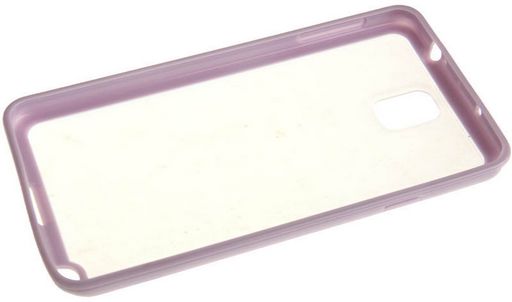 <NLA>JELLY BUMPER CASE WITH HARD CLEAR BACK