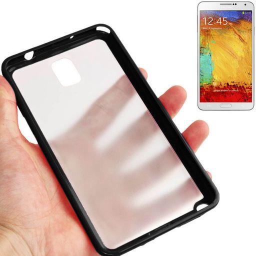 <OLD>GALAXY NOTE-3 FROSTED HARD BACK CASE WITH TPU BUMPER