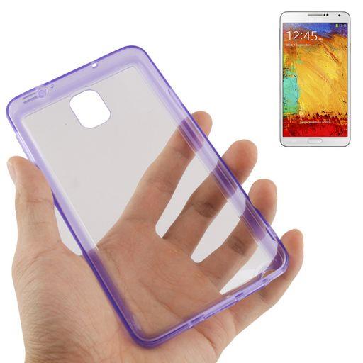 TRANSLUCENT FROSTED HARD PLASTIC WITH JELLY BUMPER