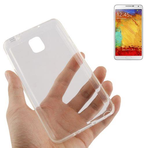 <OLD>GALAXY NOTE-3 SOFT BUMPER WITH CLEAR BACK CASE
