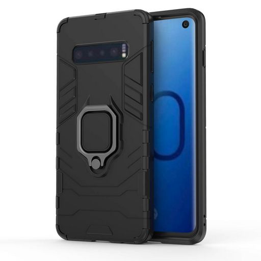 DUAL LAYER PROTECTIVE CASE FOR GALAXY S10 WITH RING / MAGNETIC HOLDER