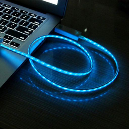 MICRO USB DATA & CHARGE CABLE WITH LED