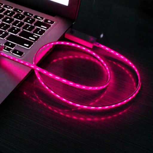 MICRO USB DATA & CHARGE CABLE WITH LED