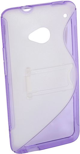 <NLA>FLEXIBLE PLASTIC CASE WITH S PATTERN AND STAND