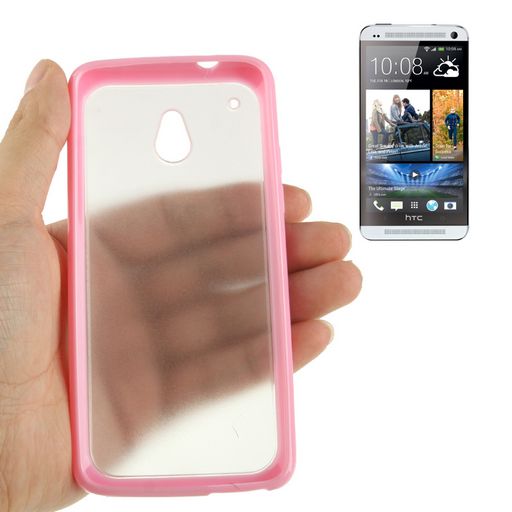 JELLY BUMPER CASE WITH HARD CLEAR BACK