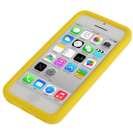 DOT PATTERN JELLY CASE FOR APPLE iPHONE 5C
