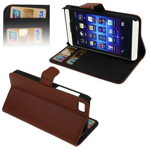 LEATHER CASE WITH STAND
