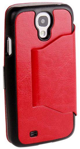 <NLA>GALAXY S4 CRAZY HORSE LEATHER CASE WITH STAND