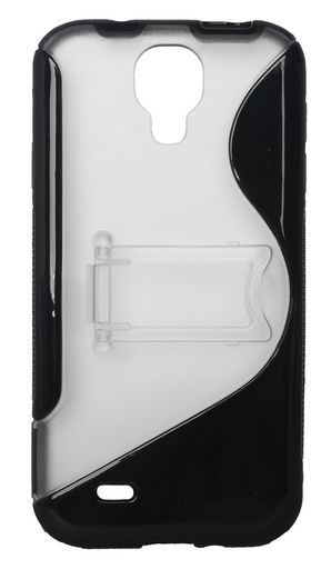 <OLD>GALAXY S4 S-SHAPED PLASTIC HARD CASE WITH STAND