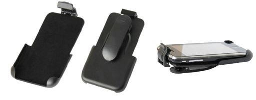 PLASTIC HOLSTER WITH BELT CLIP