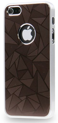 3D MOSAIC PATTERN METAL HARD SHELL CASE FOR APPLE iPHONE 5 / 5S / SE