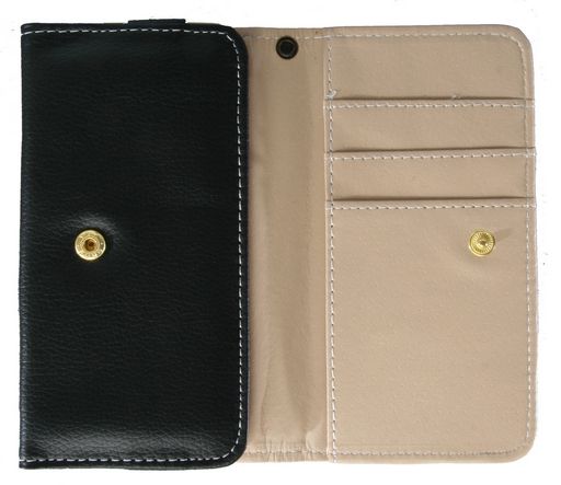 LEATHER POUCH WITH CARD SLOTS