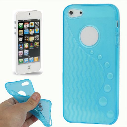 WAVE TEXTURE JELLY CASE FOR IPHONE 5 / 5S / SE