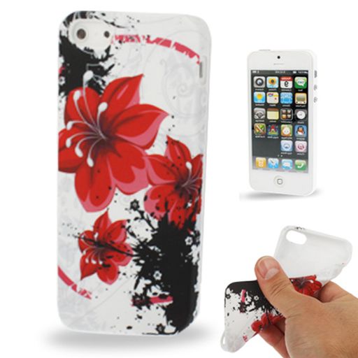 STYLISH PRINTED TPU CASE FOR APPLE iPHONE 4 / 4S