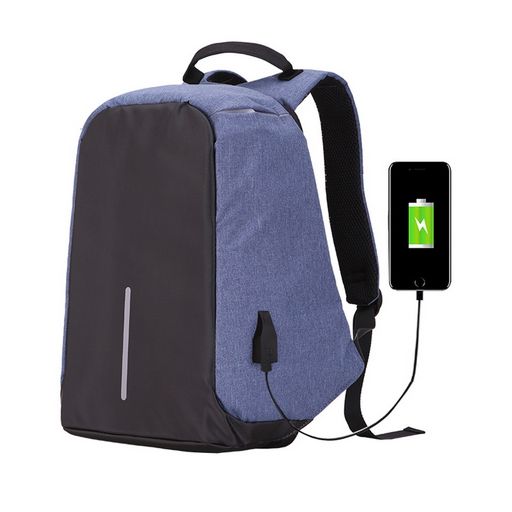 LARGE CAPACITY LAPTOP BACKPACK WITH USB CHARGING PORT