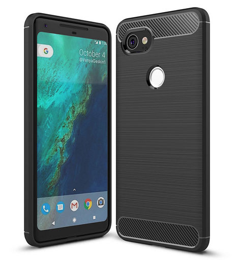 BRUSHED TEXTURE FLEXIBLE TPU CASE FOR GOOGLE PIXEL 2 XL