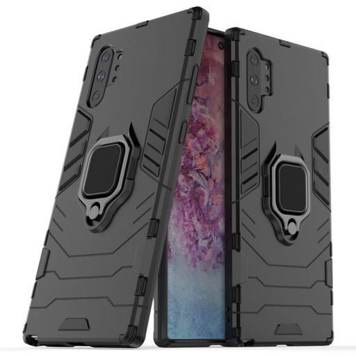 ARMOUR CASE FOR SAMSUNG GALAXY NOTE 10+ WITH RING STAND + MAGNETIC HOLDER