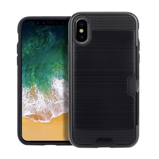 ARMOUR CASE WITH CARD SLOT FOR APPLE IPHONE X / XS