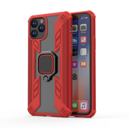DUAL LAYER PROTECTIVE CASE FOR IPHONE 11 PRO MAX WITH RING / MAGNETIC HOLDER