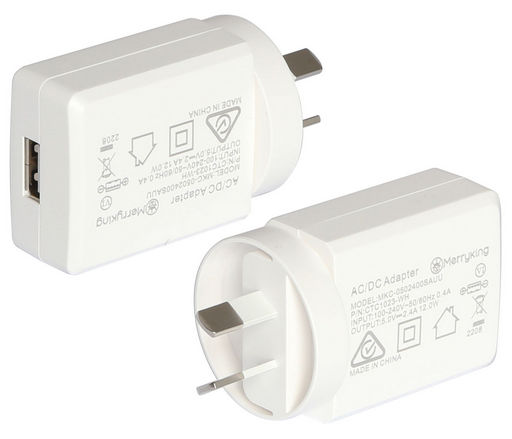 12W AC USB CHARGER 2.4A - CELLINK