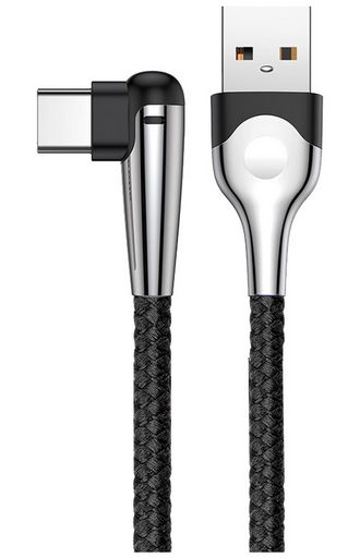 <NLA>USB TYPE-C R/A TO USB CABLE - 2.4A 2M